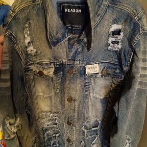 Reason brand denim jacket